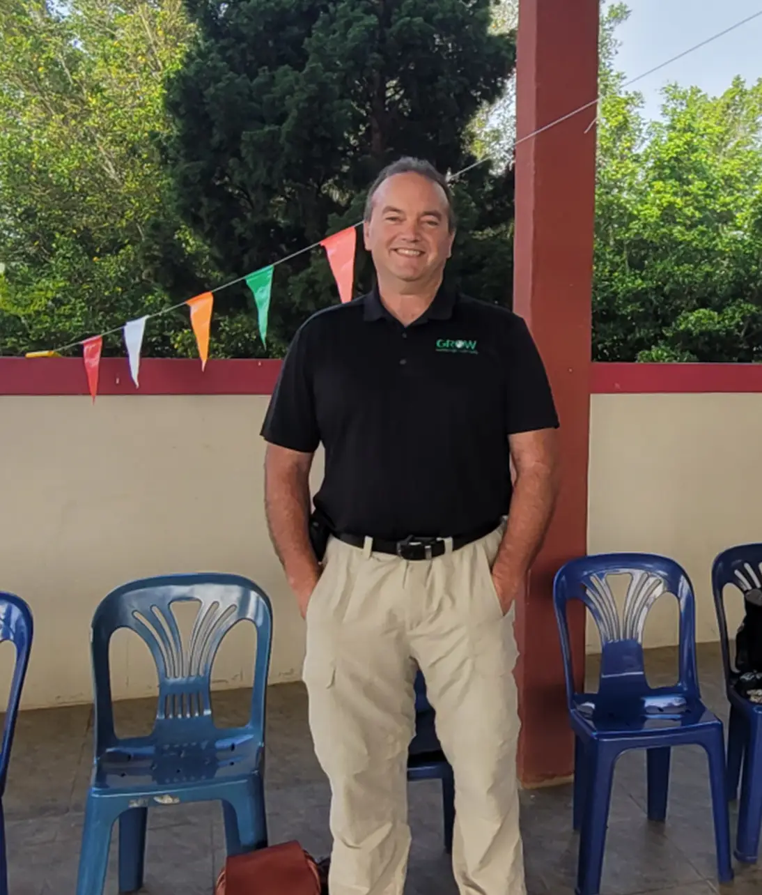 Tim at GROW Hope TH - Grace Refuge Outreach Worldwide